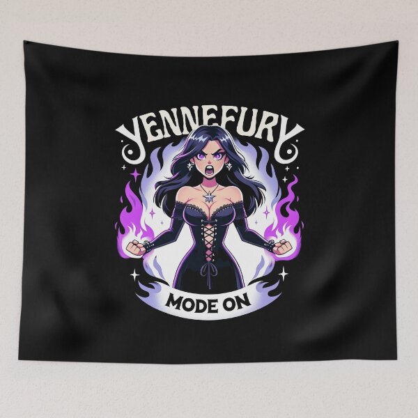 Item preview, Yennefury Mode On - Dark Fantasy designed and sold by Fenay Designs.