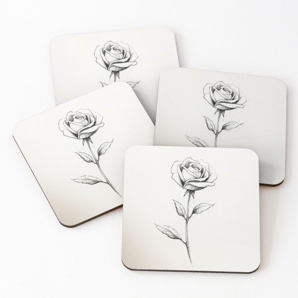 Item preview, Sketchnote Rose designed and sold by riquishop.