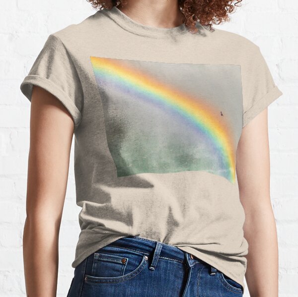 Rainbow Flight over Niagara Classic T-Shirt
