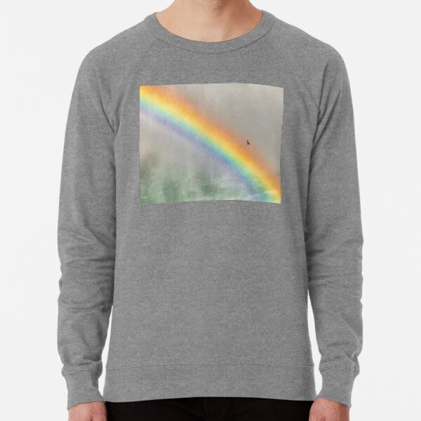 Rainbow Flight over Niagara Lightweight Sweatshirt