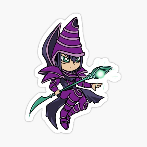 Vista previa del artículo con la obra «Mago oscuro (ataque de magia oscura)», diseñado y vendido por FluffyMind.