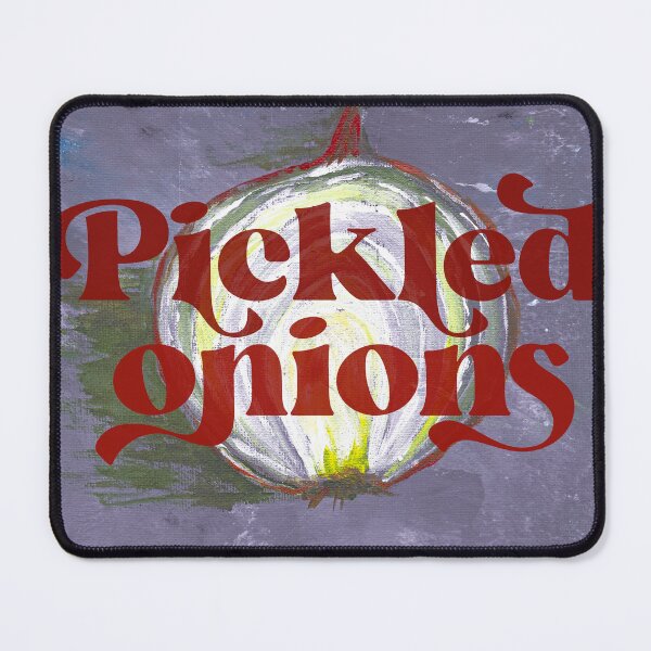 Item preview, Pickled onion, pickled onions label, label designed and sold by heimey.