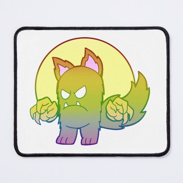 Item preview, cute werewolf designed and sold by Wayne Brown.