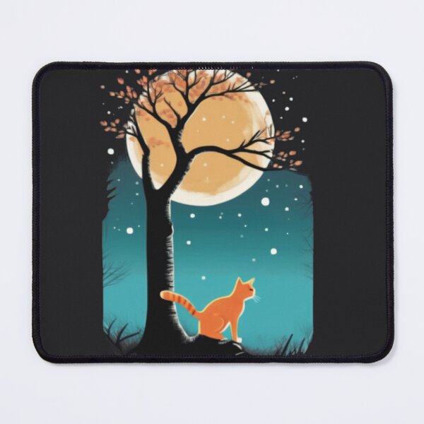 Item preview, Cat in the Twilight Garden designed and sold by agaksiazek.