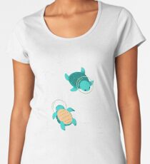 Space Turtles Women's Premium T-Shirt