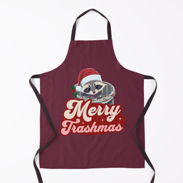 Item preview, Merry Trashmas Christmas Raccoon designed and sold by Asevera.