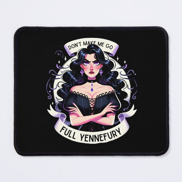 Item preview, Don't Make Me Go Full Yennefury - Dark Fantasy designed and sold by Fenay Designs.