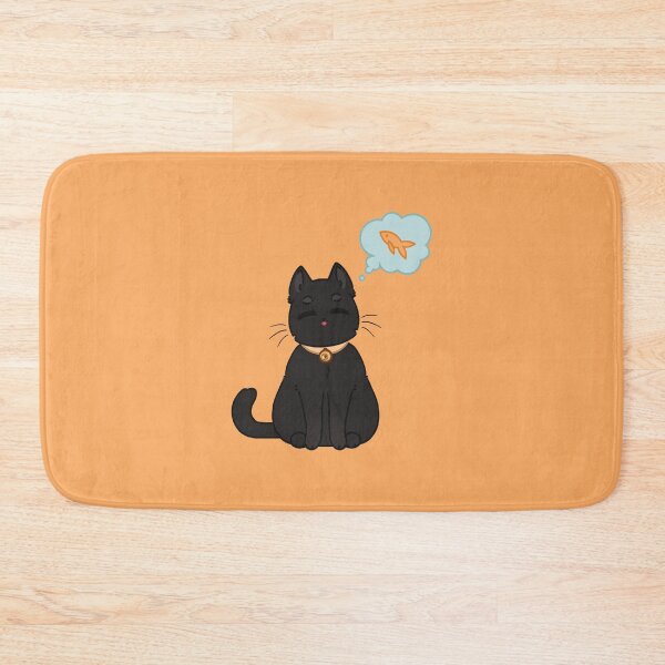 Item preview, Hungry Black Cat designed and sold by Nyanibun.