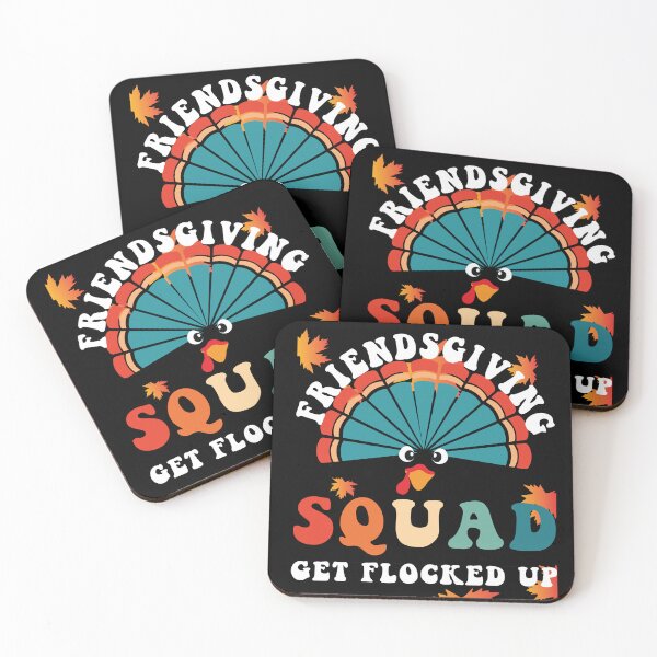 Item preview, Friendsgiving Squad Get Flocked Up designed and sold by Zikozaki.