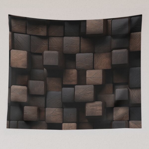 Item preview, Wood Block Pattern, 3D designed and sold by purelypatterns.