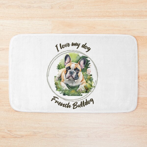 Item preview, French Bulldog: Canine Elegance in Digital Art designed and sold by Artedig.