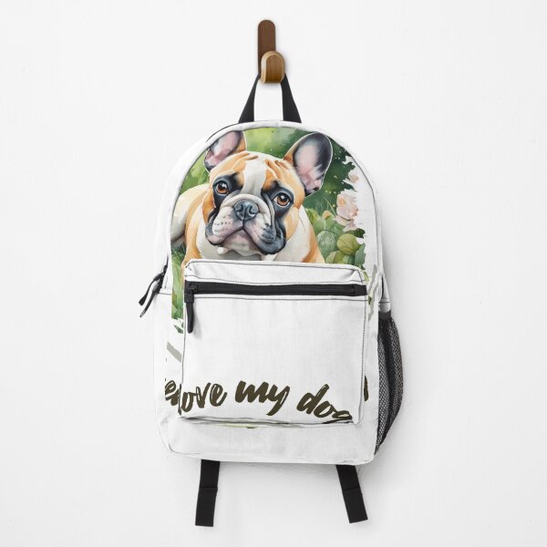 Item preview, French Bulldog: Canine Elegance in Digital Art designed and sold by Artedig.