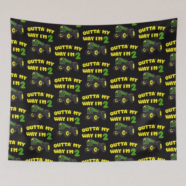 Item preview, Birthday Kids Tractors Themes Design Farming Tow Year Child's  designed and sold by optimumaffiliat.