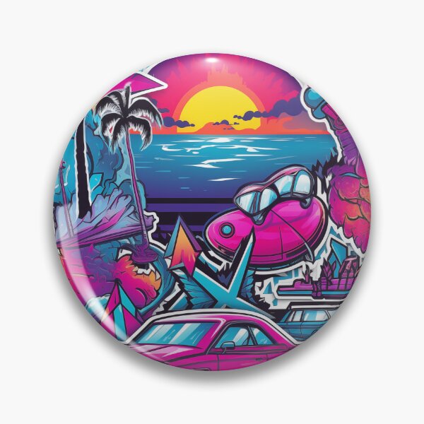 Item preview, Estilo isleño de IA de los 80 designed and sold by HarlemHustle.