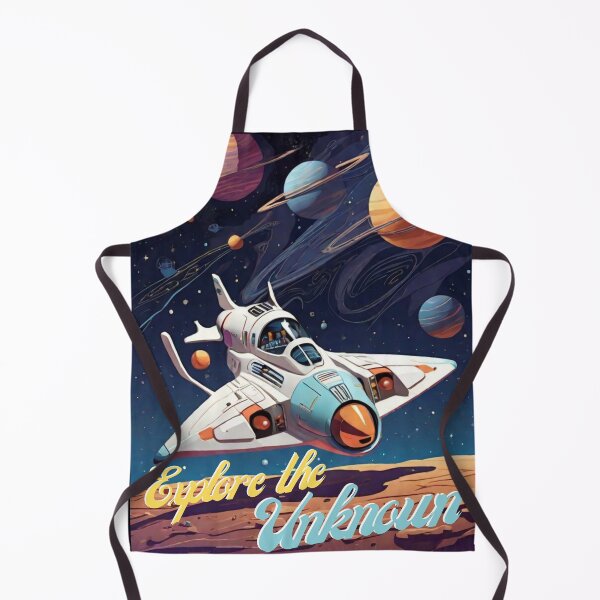 Item preview, Explore the Unknown: Retro-Futuristic Space designed and sold by ZamaDesigns.