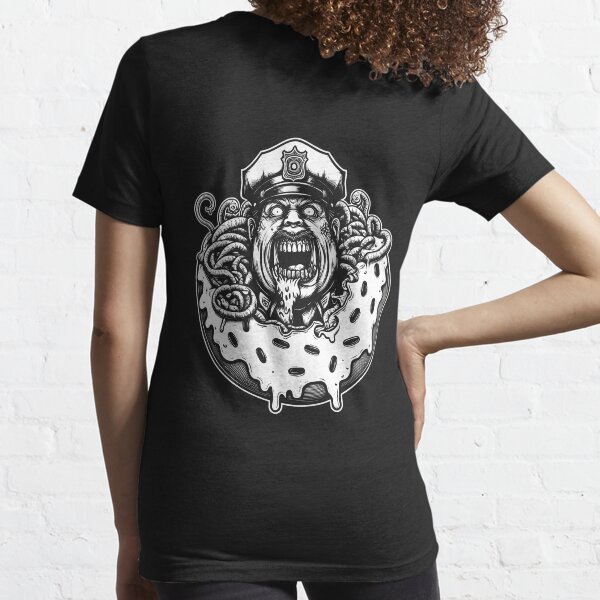 zombie cop and doughnut Essential T-Shirt