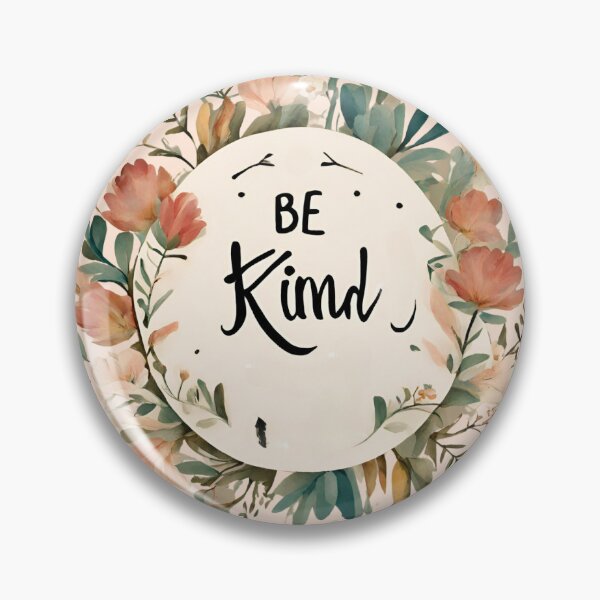 Item preview, be kind flower circle design designed and sold by Carluigicooo.