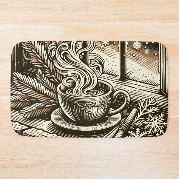 Item preview, Cozy Winter Coffee Delight designed and sold by PictorialWhimsy.
