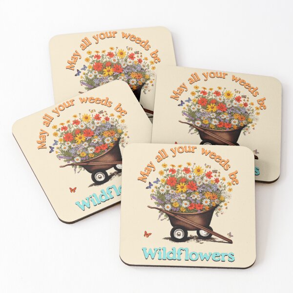 Item preview, May all your weeds be wildflowers - Community gardening - Backyard gardening - Master gardener - Grow more - Garden ganster designed and sold by JansenGS.
