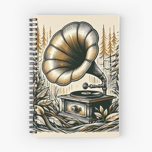 Item preview, Forest Symphony on Vintage Vinyl designed and sold by PictorialWhimsy.