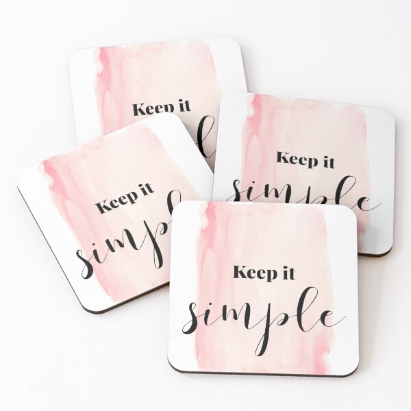 Item preview, keep it simple quote designed and sold by zsofiet.