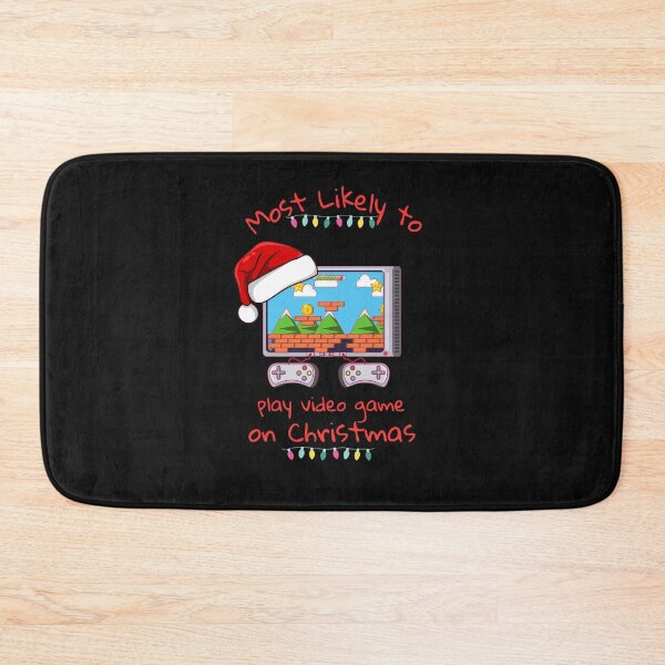 Item preview, Most likely to play video game on Christmas designed and sold by SabatStudio.