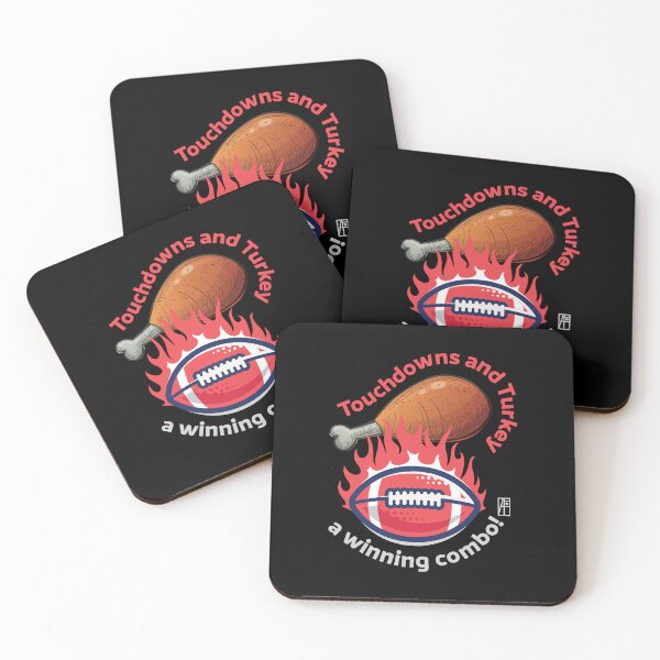 Artikelvorschau, Touchdowns und Türkei – eine gewinnbringende Kombination! - Lustiger Fußball - Frohes Erntedankfest entworfen und verkauft von ArtProjectShop.