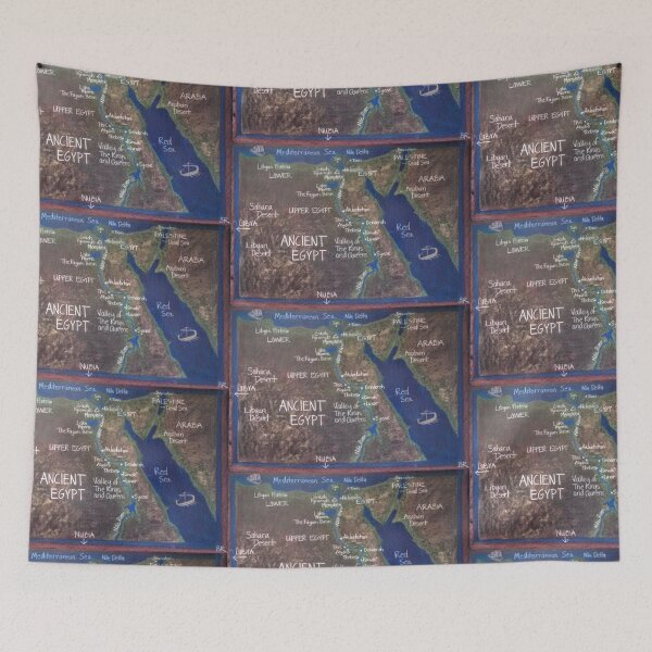 Item preview, Map of Ancient Egypt designed and sold by brusling.