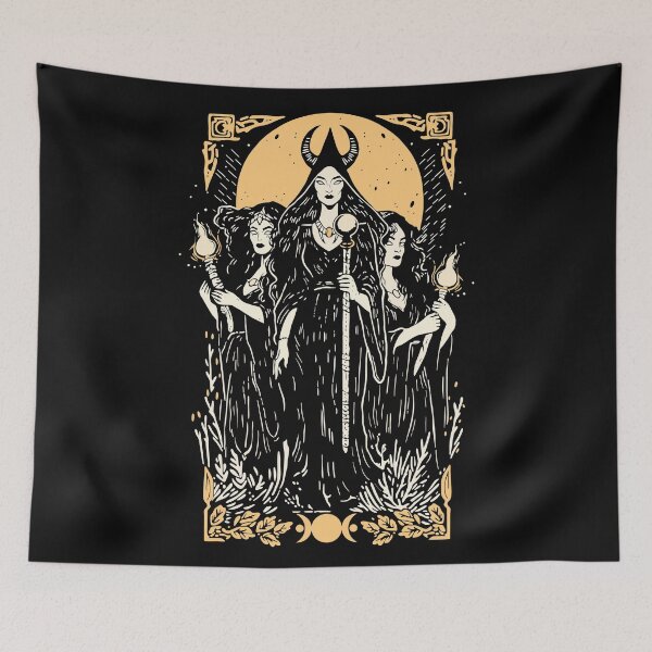 Item preview, Witch Goddess Hecate designed and sold by daianaart.