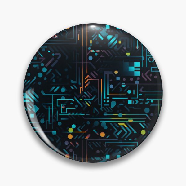 Item preview, Digital Code Abstract Pattern designed and sold by SideSignal.