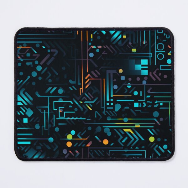 Item preview, Digital Code Abstract Pattern designed and sold by SideSignal.