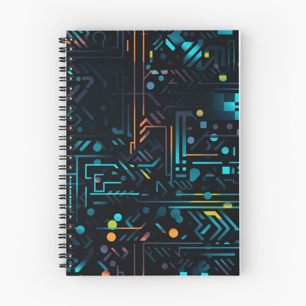 Item preview, Digital Code Abstract Pattern designed and sold by SideSignal.