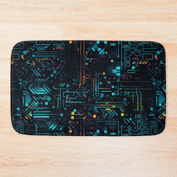 Item preview, Digital Code Abstract Pattern designed and sold by SideSignal.