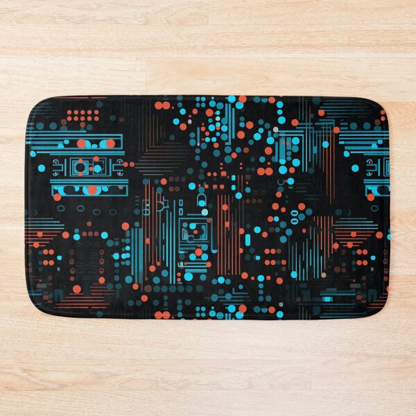 Item preview, Digital Code Abstract Pattern designed and sold by SideSignal.