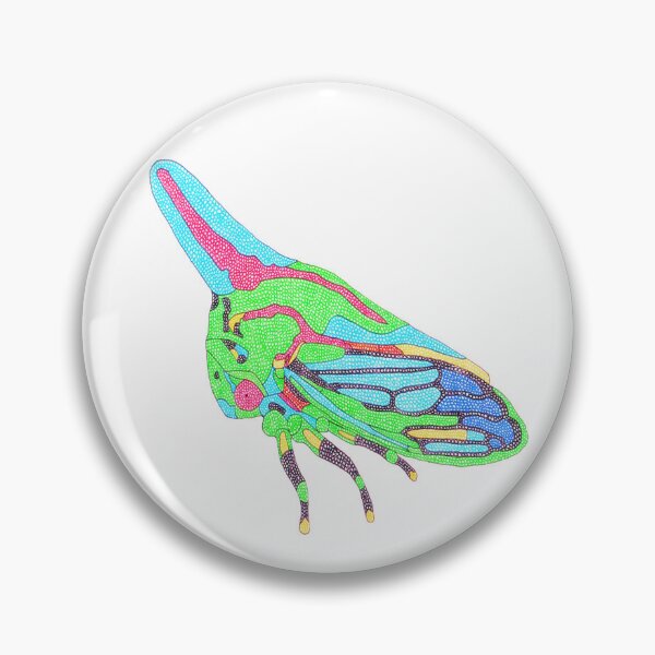Item preview, Saltamontes de roble (blanco) designed and sold by 13mtm80-Designs.