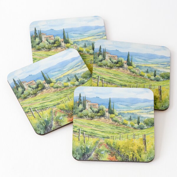 Item preview, Vibrant Vineyard: Green Serenity designed and sold by LittleLuvies.
