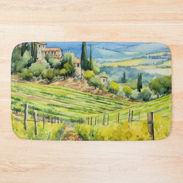 Item preview, Vibrant Vineyard: Green Serenity designed and sold by LittleLuvies.