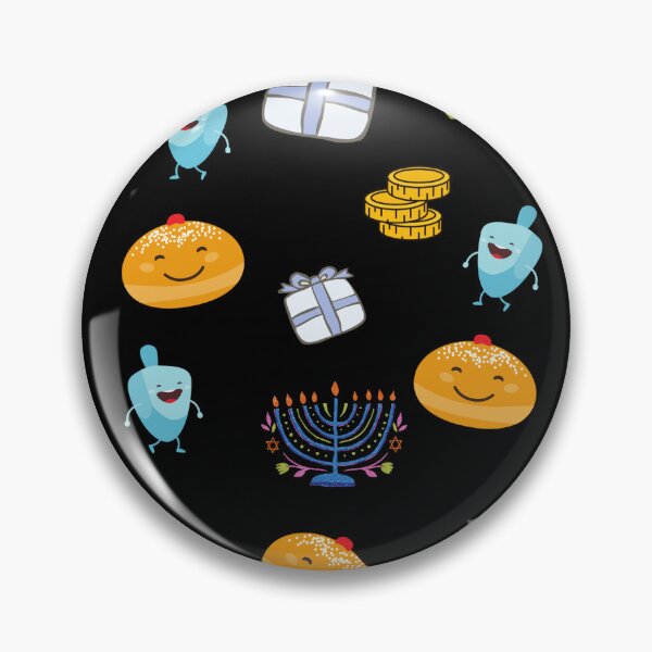 Item preview, Happy Hanukkah Cute Print designed and sold by AlteredNature.