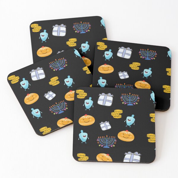 Item preview, Happy Hanukkah Cute Print designed and sold by AlteredNature.