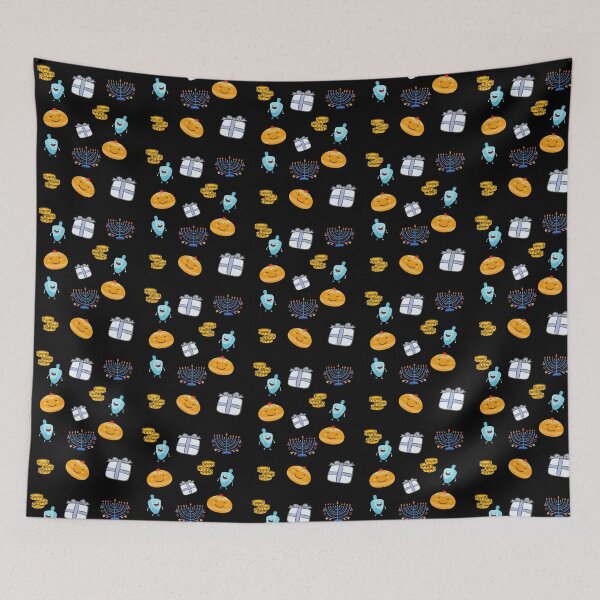 Item preview, Happy Hanukkah Cute Print designed and sold by AlteredNature.