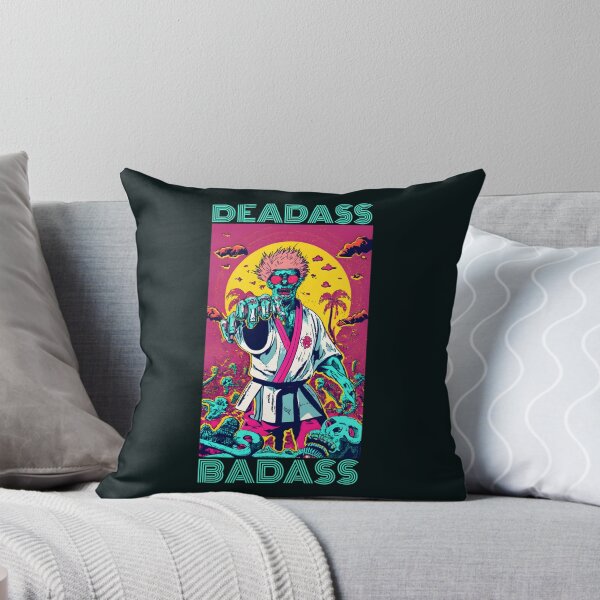 Item preview, Badass karate zombie designed and sold by SidTastic .
