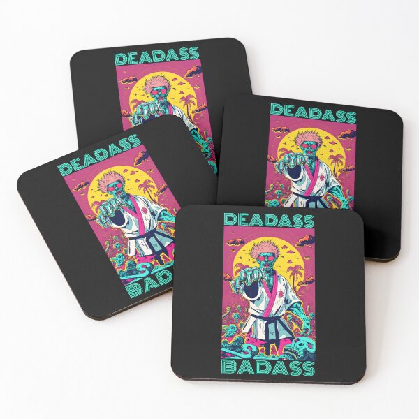 Item preview, Badass karate zombie designed and sold by SidTastic .