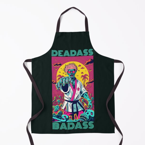 Item preview, Badass karate zombie designed and sold by SidTastic .