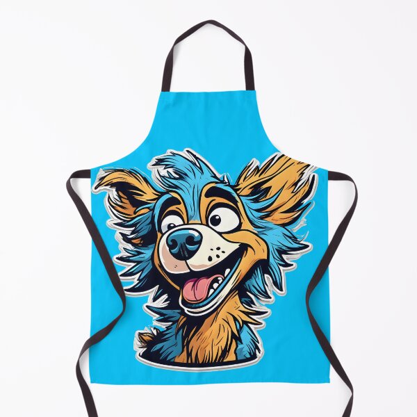 Item preview, Fanny crazy dog designed and sold by BikeRelaxStudio.