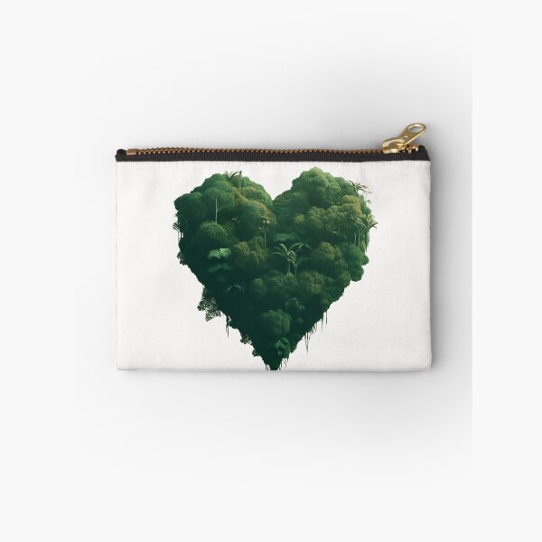 Item preview, Pacifica Verde: A Vanguardista Jungle Heart designed and sold by Doddlaix.
