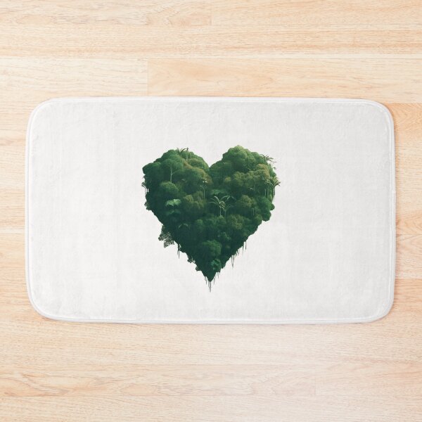 Item preview, Pacifica Verde: A Vanguardista Jungle Heart designed and sold by Doddlaix.