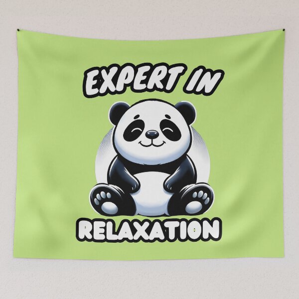 Item preview, Relaxation Master Panda  designed and sold by RuyaFab.