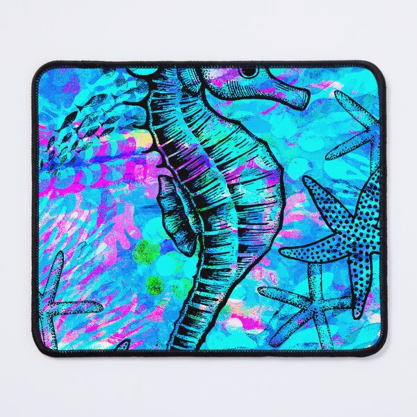 Item preview, Colourful Seahorse designed and sold by jenfarm7.