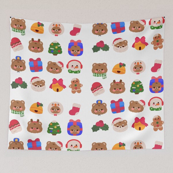 Item preview, Cute Colorful Christmas Items designed and sold by satchisatchi.