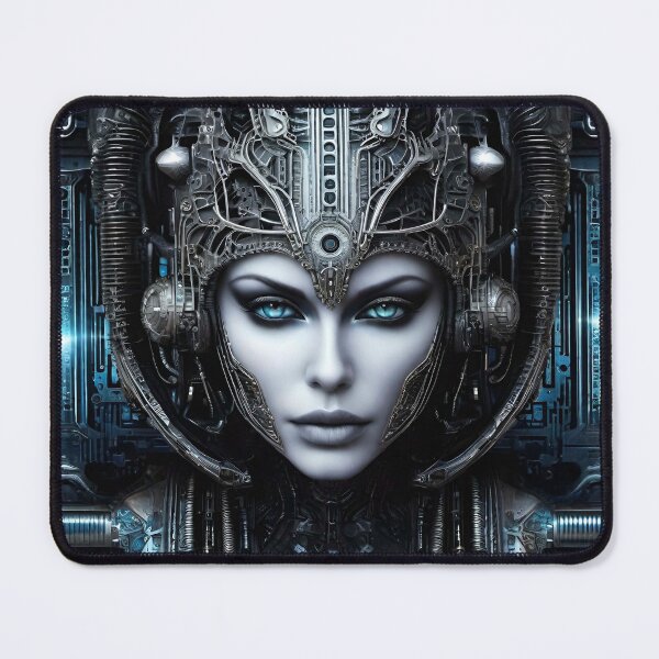 Item preview, Alien Cyborg Goddess  - Dark Fantasy Dreams 12 designed and sold by Benito Del Ray.